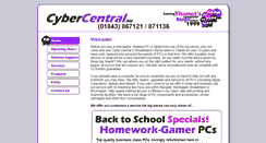 Desktop Screenshot of cybercentral.biz